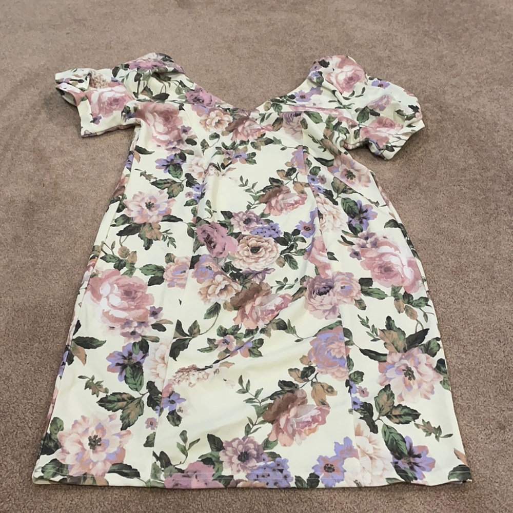 Flower Maternity Dress